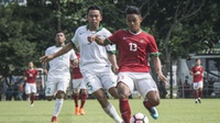 Hasil Timnas U-23 Indonesia vs Bahrain Skor Babak Pertama 0-1