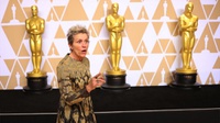 Oscar 2018: Tersangka Pencuri Piala Oscar Aktris Terbaik Tertangkap