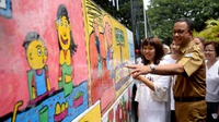 Peluncuran Bus Mural Transjakarta
