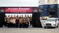 Presiden Jokowi Resmikan Debut Ekspor Mitsubishi Xpander