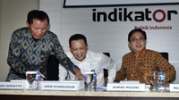 Survei Indikator: Jokowi-Ma'ruf Unggul 18 Persen atas Prabowo-Sandi