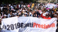 Gerindra Minta Aksi #2019GantiPresiden Tetap Berjalan Meski Ditolak