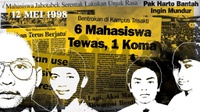 12 Mei 1998: Empat Mahasiswa Trisakti Ditembak Aparat