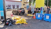 Rumah Terduga Teroris Bom Polrestabes Surabaya Dijaga Ketat Aparat