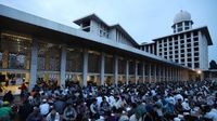 Buka Puasa di Masjid Istiqlal