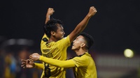 Hasil Bhayangkara FC vs PSMS Medan Skor Babak Pertama 2-0