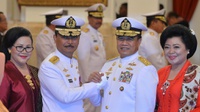 Panglima TNI Pimpin Sertijab KSAL Laksmana TNI Siwi Sukma Adji