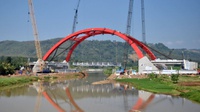 Menteri Basuki Resmikan Jembatan Kali Kuto
