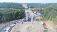 Menteri PUPR Tinjau Jalur Pengalihan Jembatan Kenteng