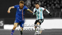 Susunan Pemain Argentina vs Islandia: Messi dan Aguero Jadi Tumpuan
