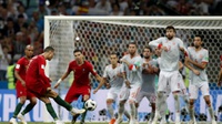 Ronaldo Cetak Hattrick Pertama di Piala Dunia 2018