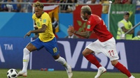 Brasil vs Swiss Imbang 1-1: Neymar Nihil Gol