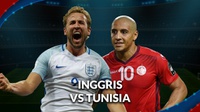 Tunisia vs Inggris: Nabil Ingin Pemainnya Putus Koneksi Kane & Alli