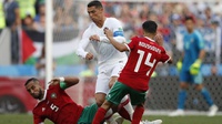 Hasil Portugal vs Maroko Piala Dunia 2018 Skor Akhir 1-0