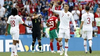 Hasil Iran vs Portugal di Piala Dunia 2018, Skor Babak Pertama 0-1