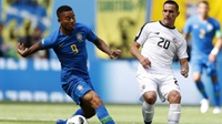 Hasil Brasil vs Kosta Rika Piala Dunia 2018 Skor Babak Pertama 0-0