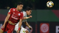 Hasil Sriwijaya FC vs Persija di Liga 1 Skor Babak Pertama 0-1