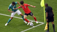 Hasil Korea Selatan vs Jerman Skor Babak Pertama 0-0