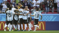 Hasil Argentina vs Guatemala Skor Babak Pertama 3-0