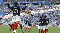 Hasil Perancis vs Argentina di Piala Dunia 2018 Skor Akhir 4-3
