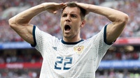 Timnas Rusia: Dzyuba Sempat Takut Ambil Penalti Kontra Spanyol
