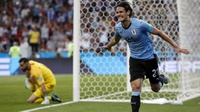 Uruguay vs Portugal di Babak 1, Duet Suarez-Cavani Masih Jitu