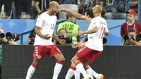 Belum 5 Menit, Dua Gol Cepat Buka Laga Kroasia vs Denmark