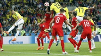 Kolombia vs Inggris Imbang di Extra Time, Lanjut Adu Penalti!