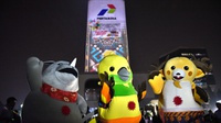 Peluncuran Video Mapping Asian Games