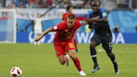 Hazard Kecam Permainan Negatif Perancis Saat Kalahkan Belgia