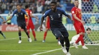 Hasil Akhir Belgia vs Perancis Skor 0-1, Les Blues ke Final!