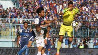 Hasil Sriwijaya FC vs Arema FC di Liga 1 Skor Babak Pertama 0-0