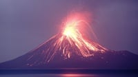 Gunung Anak Krakatau Sehari Meletus 576 Kali di Akhir Pekan Ini
