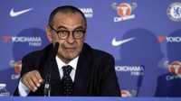 Jelang Wolves vs Chelsea, Sarri Bicara Soal Kontrak Eden Hazard