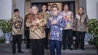 SBY Bantah Bahas Bagi-Bagi Kekuasaan dalam Pertemuan Demokrat-PAN