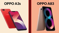 Perbandingan Spesifikasi Oppo A3s dan A83 (2018), Unggul Mana?