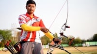 Atlet Panahan Riau Ega Agatha Gagal Masuk Babak Final Asian Games
