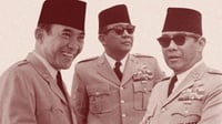 Sukarno Jawab Tritura dengan Politik Adu Domba