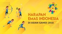 Harapan Emas Indonesia di Asian Games 2018