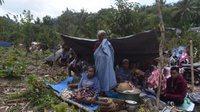 Pengungsi Gempa di NTB Dapat Bantuan Air Bersih dari PMI