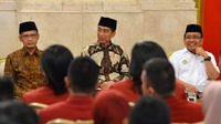 Presiden Jokowi Salat Iduladha di Lapangan Tegar Beriman Cibinong
