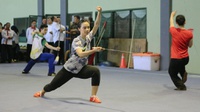 Atlet Wushu Indonesia Lindswell Kwok Unggul di Penyisihan