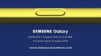 Live Streaming Peluncuran Samsung Galaxy Note 9 Malam Ini