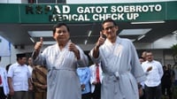 Prabowo: Saya Mantan Tentara yang Takut Dokter dan Jarum Suntik