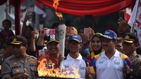 Pawai Obor Asian Games Jakarta Hari Ini Dijaga 200 Personel Dishub 