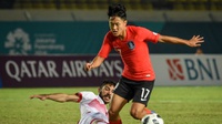 Hasil Sepak Bola Asian Games: Korea Selatan vs Kirgistan Skor 1-0