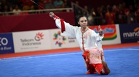Perolehan Medali Emas Indonesia Bertambah Melalui Cabang Wushu