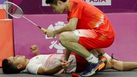 Hasil Final Badminton Putra Asian Games: Indonesia Kalah dari Cina