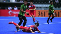 Babak Penyisihan Hoki Putra, Indonesia vs Korea