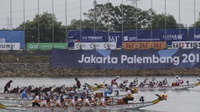 Indonesia Raih Perak di Perahu Tradisional 200 Meter Beregu Putri